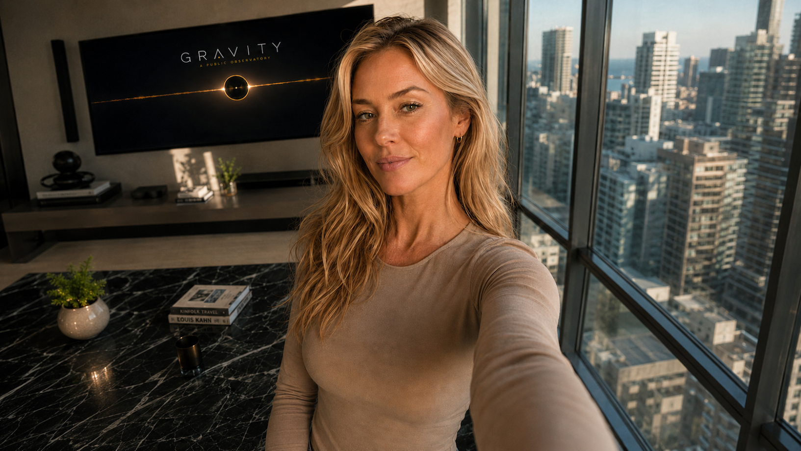 Gravity displayed inside a modern home during the lead-up to the 1000-Day Detection Event